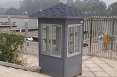 彩鋼保安亭的復合彩鋼材質優點分析